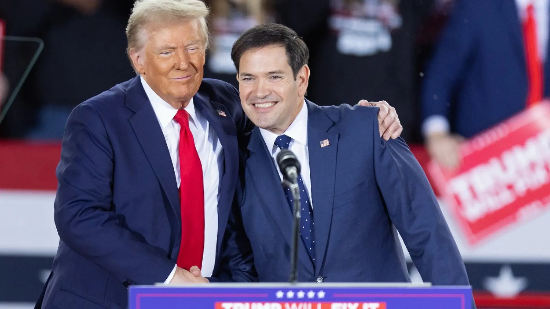 Donald Trump podría nombrar a Marco Rubio como secretario de Estado